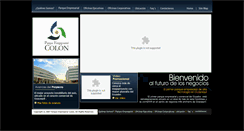 Desktop Screenshot of parquecolon.com